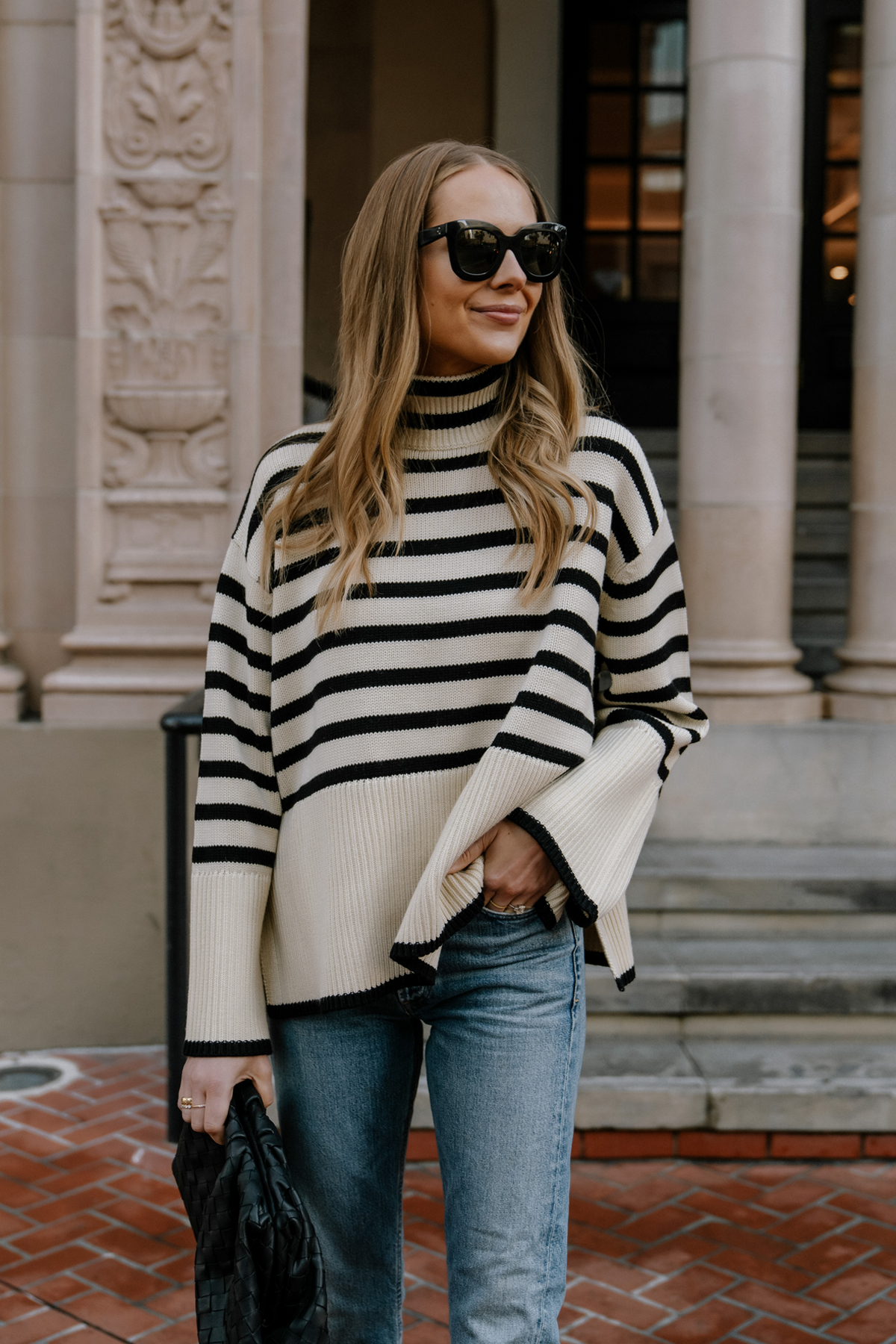Fashion Jackson Wearing Toteme Striped Sweater Oversized Sweater Outfits Toteme Signature Striped Sweater Review Fashion Jackson Wearing Toteme Striped Sweater Oversized Sweater Outfits Toteme Signature Striped Sweater Review