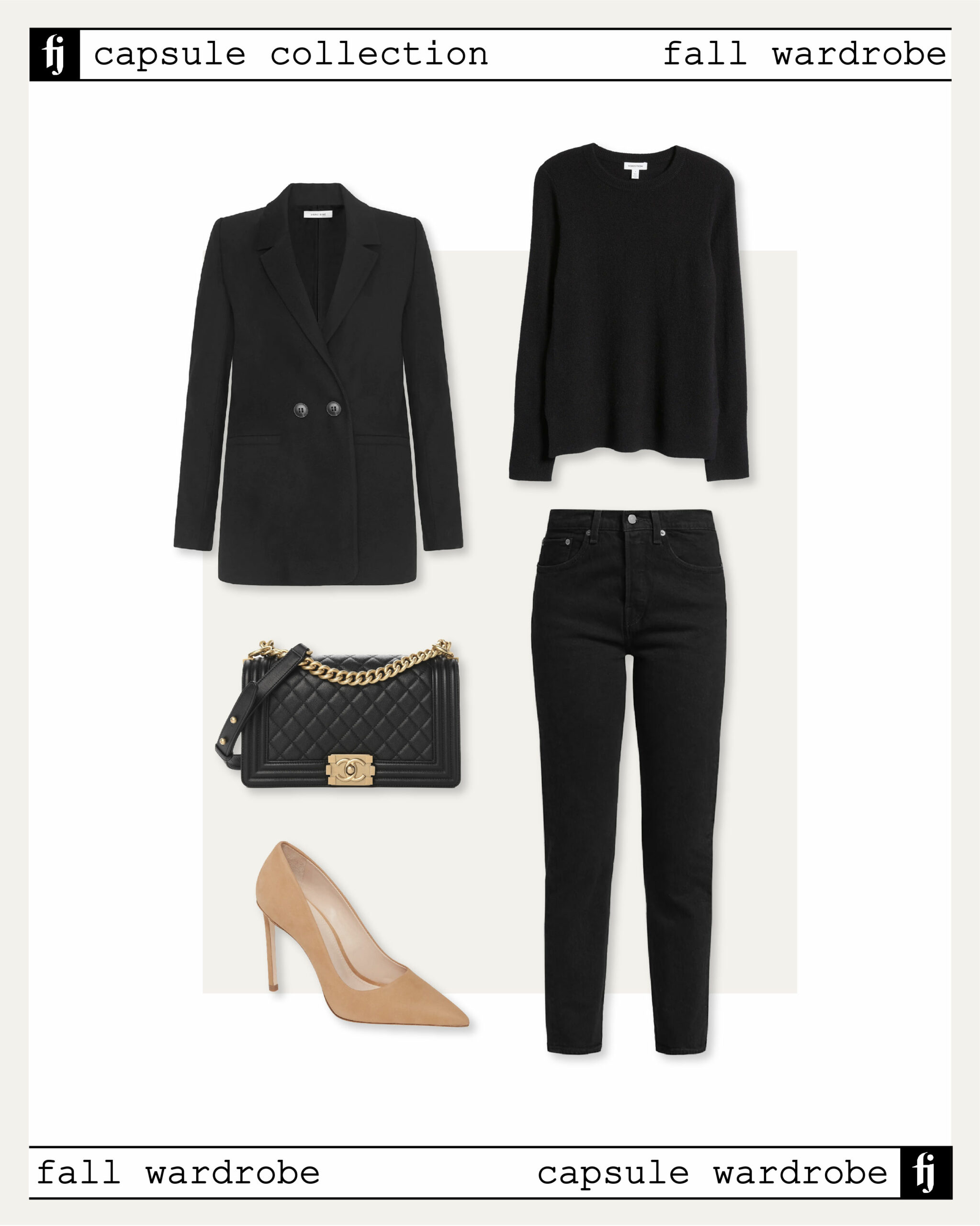 FJ_Capsule Looks_Black Blazer_LTK-17
