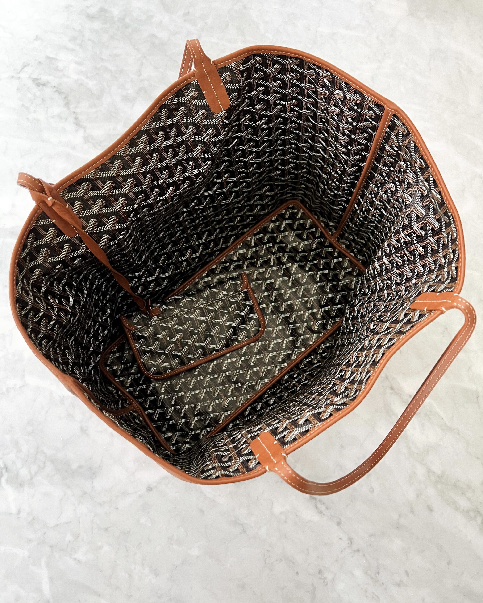 Fashion Jackson Goyard Anjou GM Tote Interior Fashion Jackson Goyard Anjou GM Tote Interior